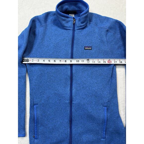 Patagonia Better Sweater Full Zip Fleece Jacket Alpine Blue Women’s M - Picture 4 of 12
